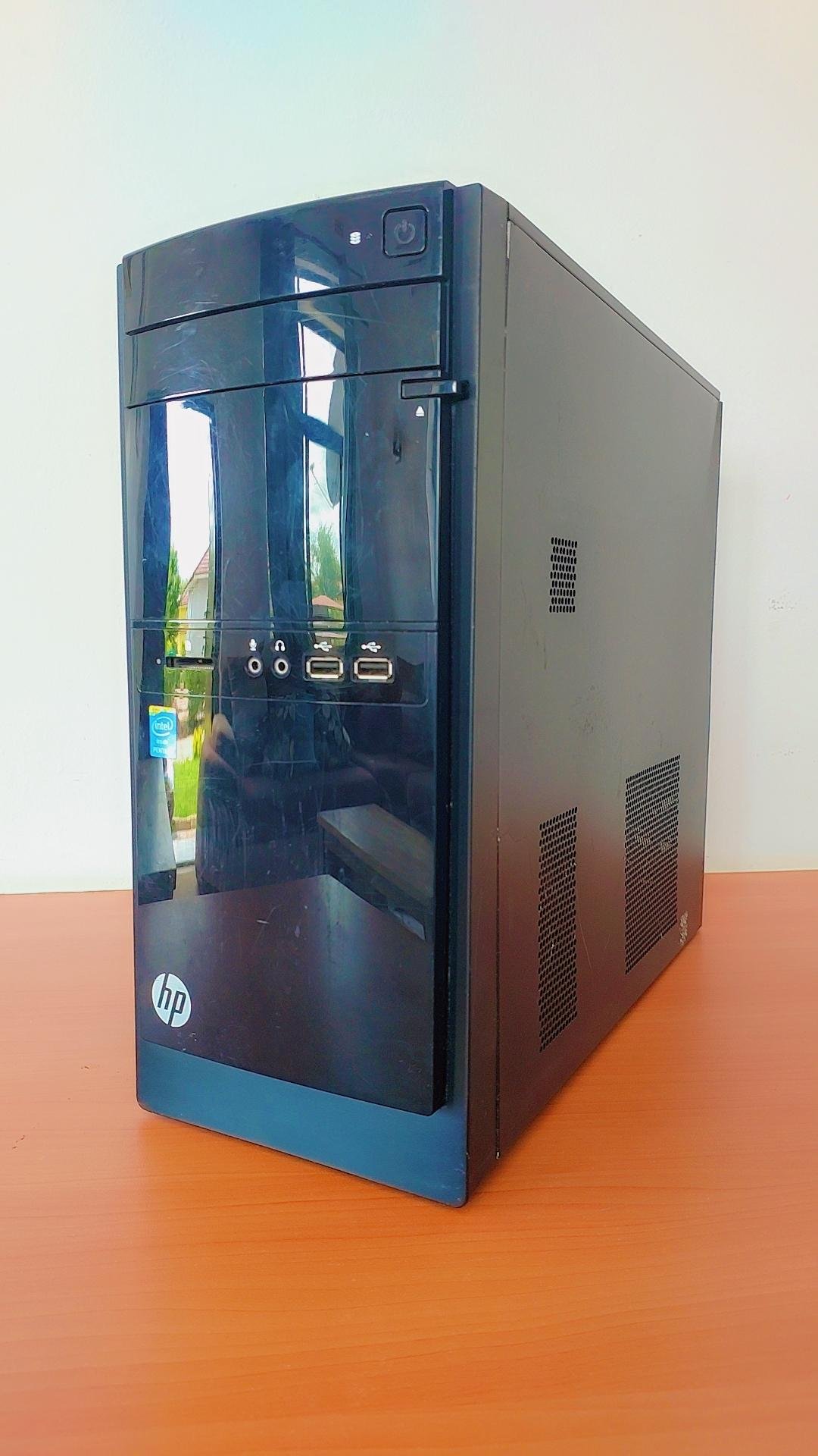 HP 110 Desktop PC Intel Pentium @ 2.5GHz 4GB RAM 500 HDD